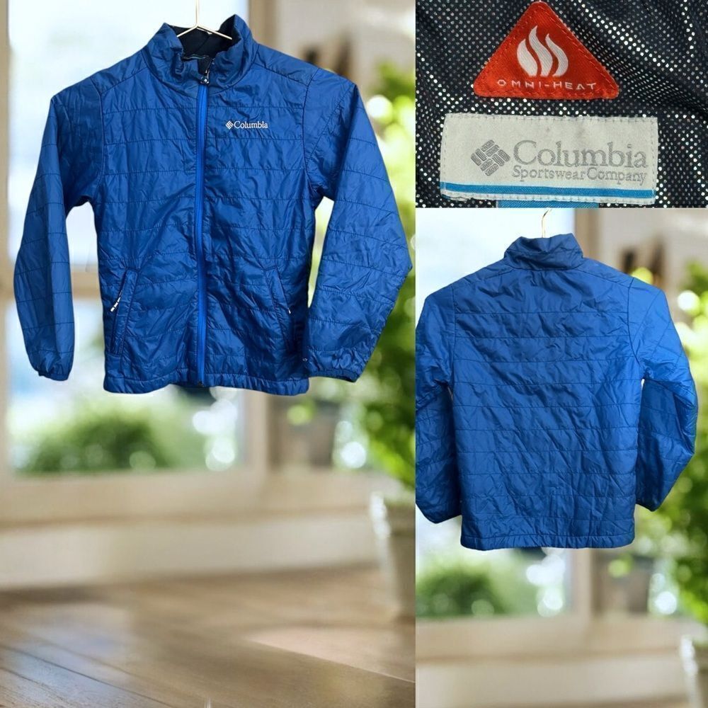 COLUMBIA Kids Insulated Omni heat Winter Snow Puffer Jacket Parka  Size S